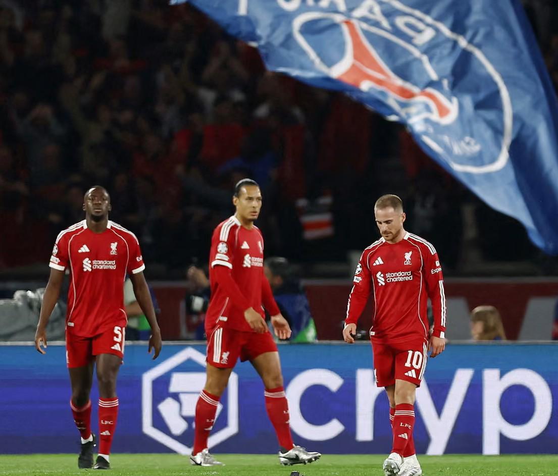 kaiyun中国-卫报：巴黎的从容反衬出利物浦退步严重，次回合是尊严之战